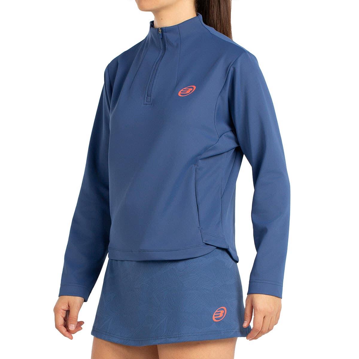 SUDADERA BULLPADEL CULLE CB49414000 AZUL SOMBRA MUJER XL 2/5