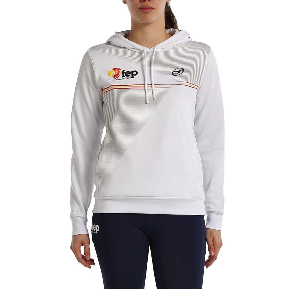 Bullpadel - Sweat Bullpadel Fuenla Femme - T-shirt Manches Courtes - Blanc - Decathlon