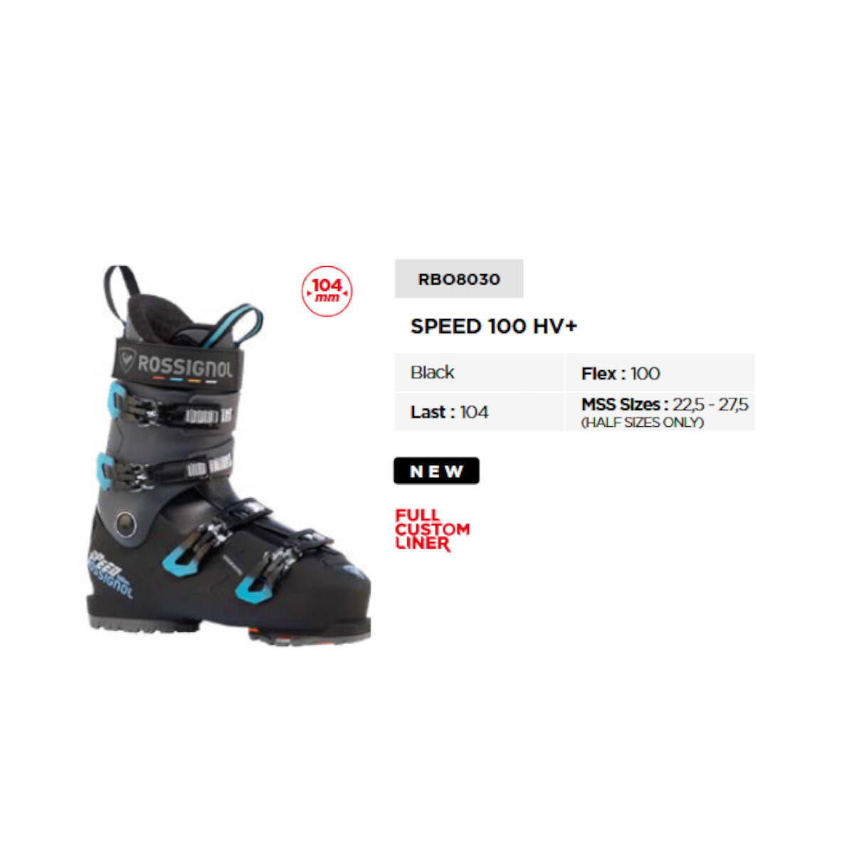 Chaussures De Ski Speed 100 Hv+ Homme 5/5
