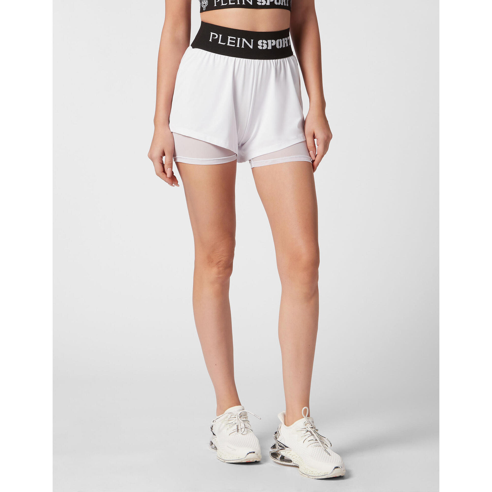 Plein Sport - Short De Sport - Short - Blanc - Decathlon