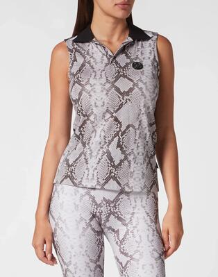 Poloshirt python women