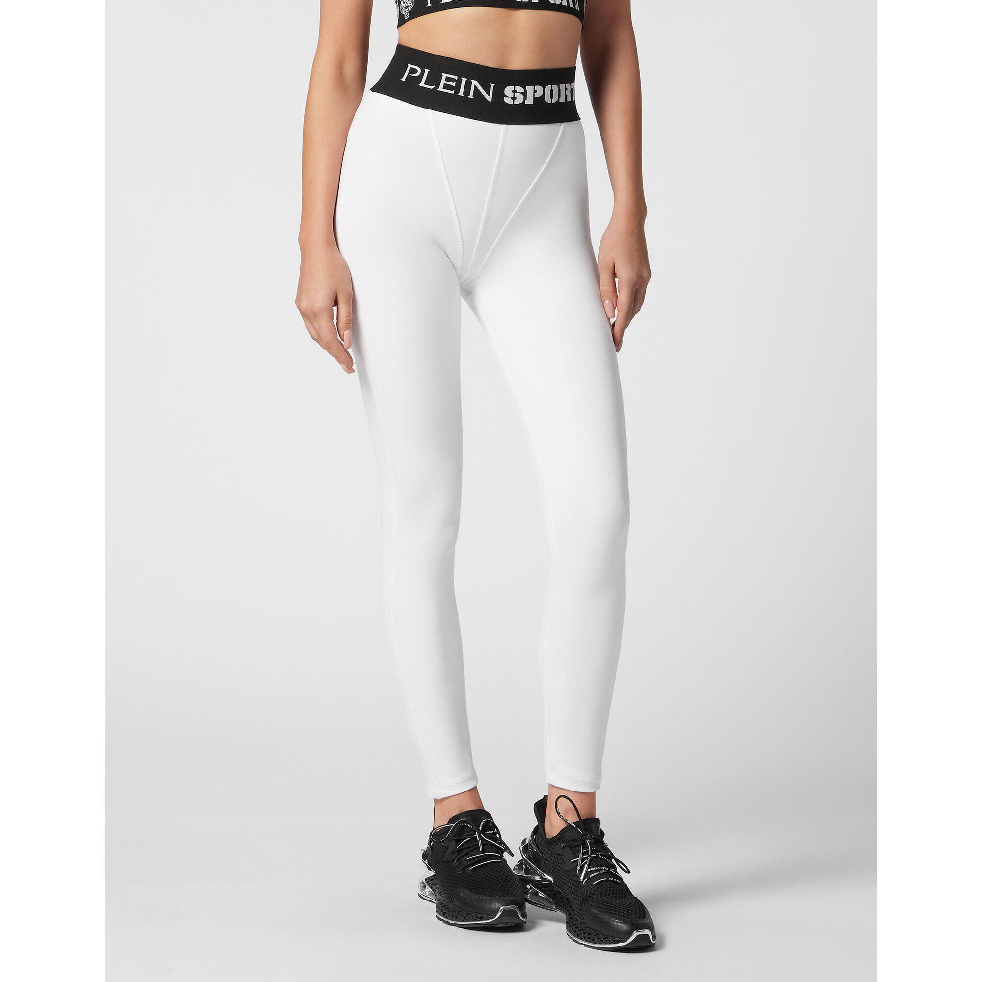Plein Sport - Leggings De Sport - Legging - Blanc - Decathlon