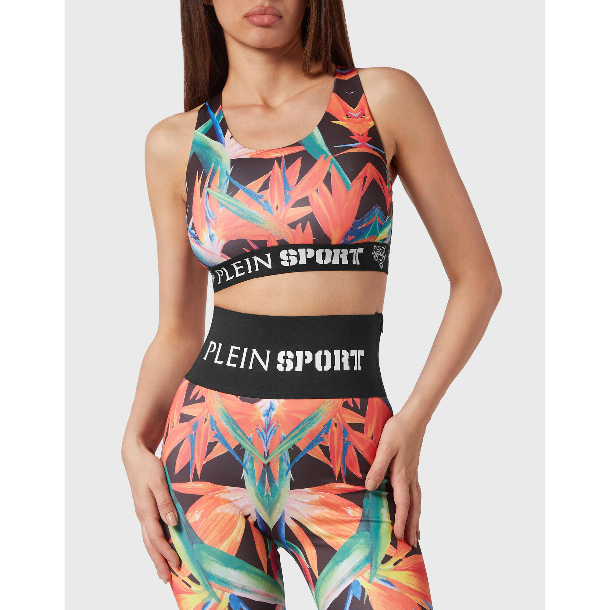 Plein Sport - Soutien-gorge De Sport - Brassière - Multicolore|noir - Decathlon