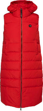 LOAP Tamaja Gilet Matelassé Femme Knielongue Rouge, L