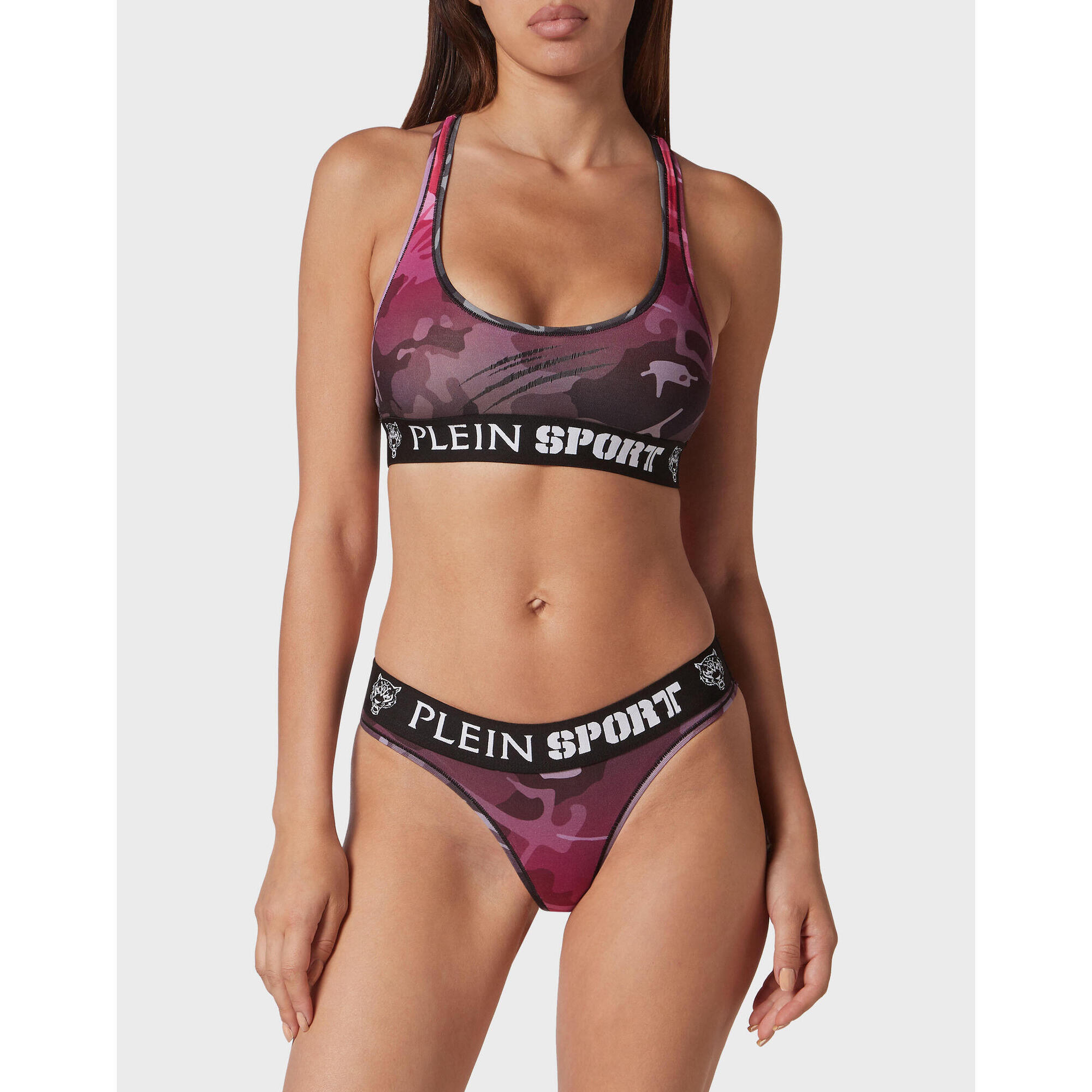 Plein Sport - Ensemble De Sport Camouflage - Culotte - Rose - 42 M/l - Decathlon