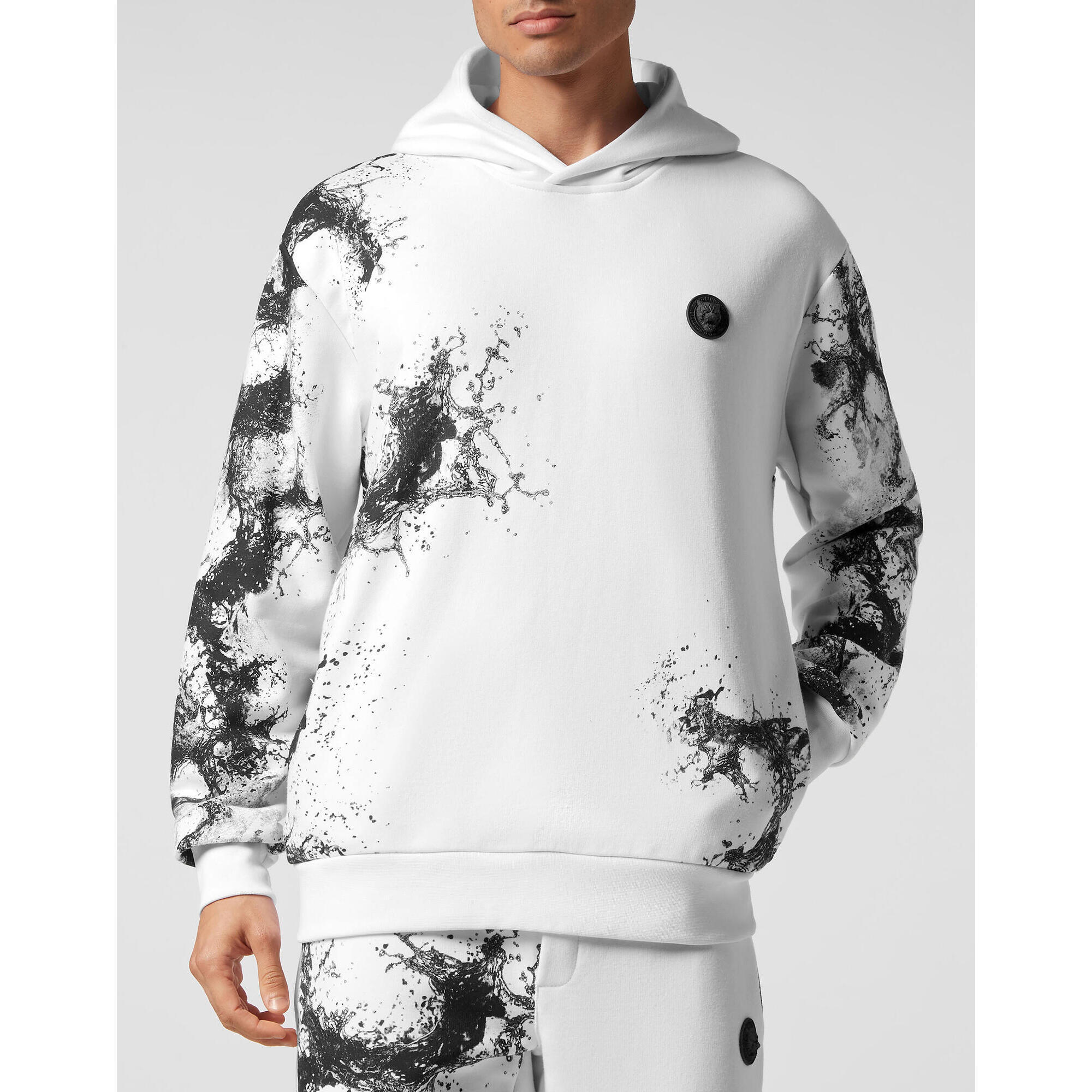 Plein Sport - Sweat À Capuche - Sweat-shirt - Blanc - Decathlon