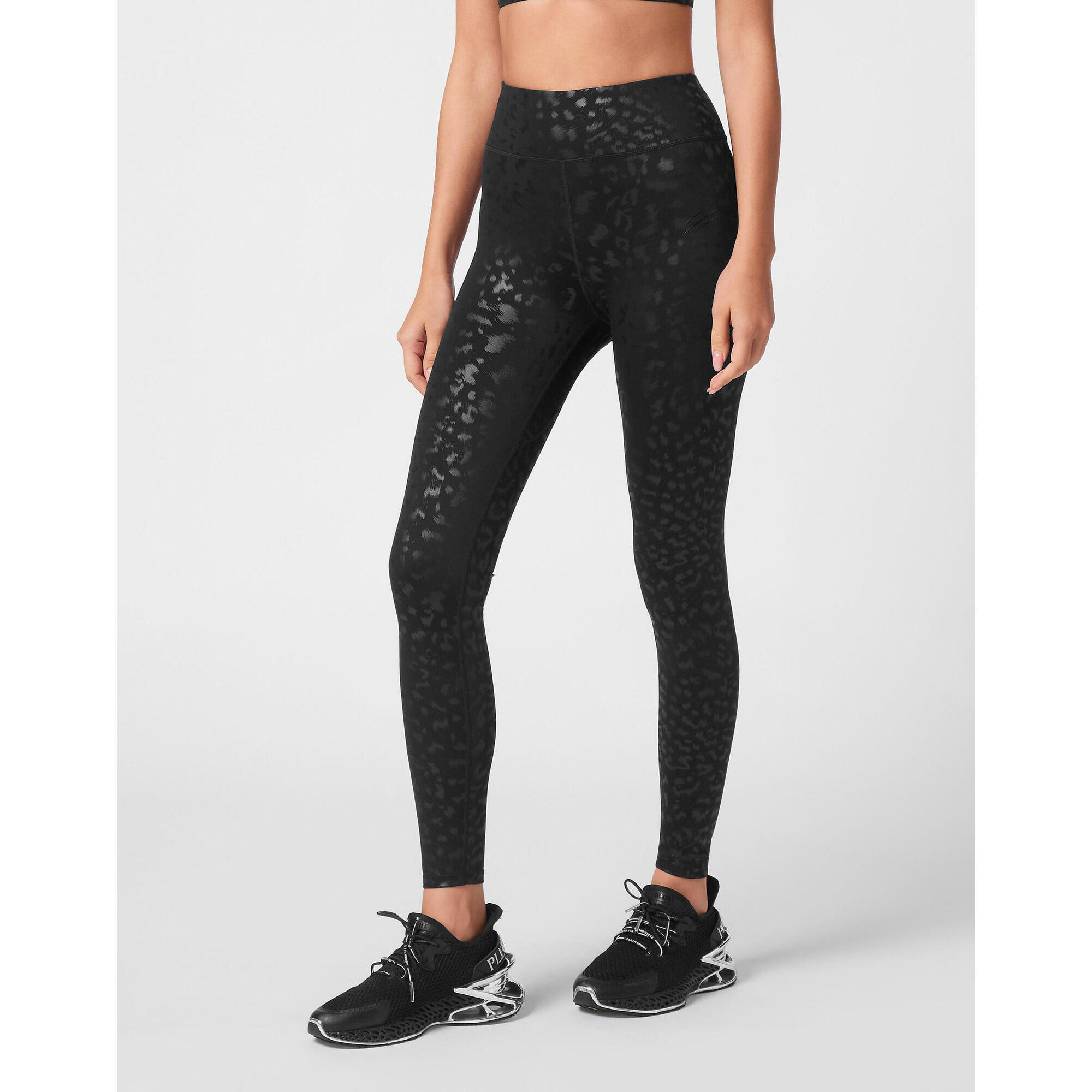 Plein Sport - Leggings De Sport Leopard - Legging - Noir - Decathlon