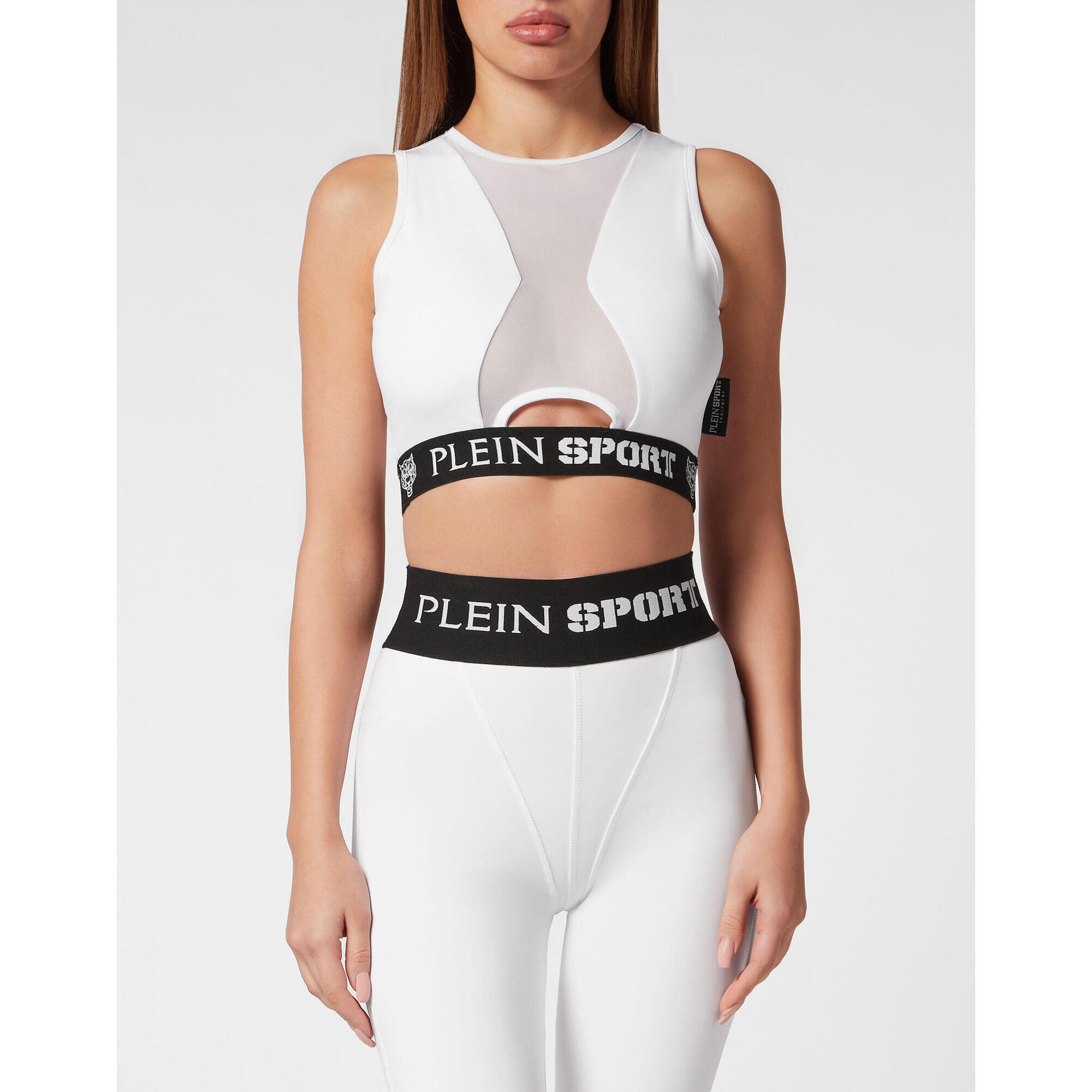 Plein Sport - Haut De Sport - Brassière - Blanc - Decathlon