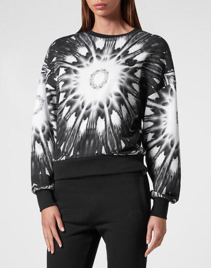 Sweatshirt OPTICAL FLOWER