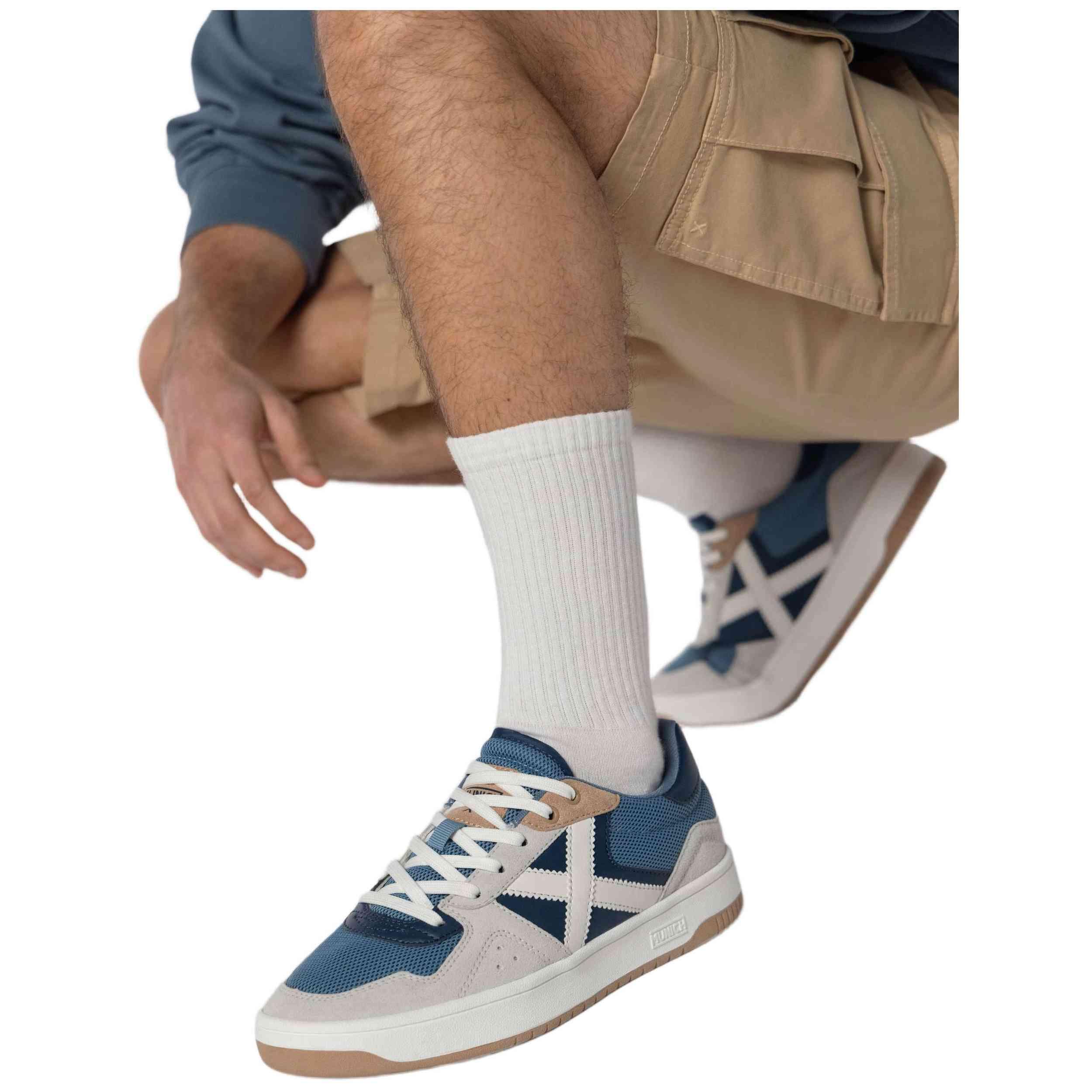 Zapatillas MUNICH  Stilo 02 Azul  Hombre 5/5