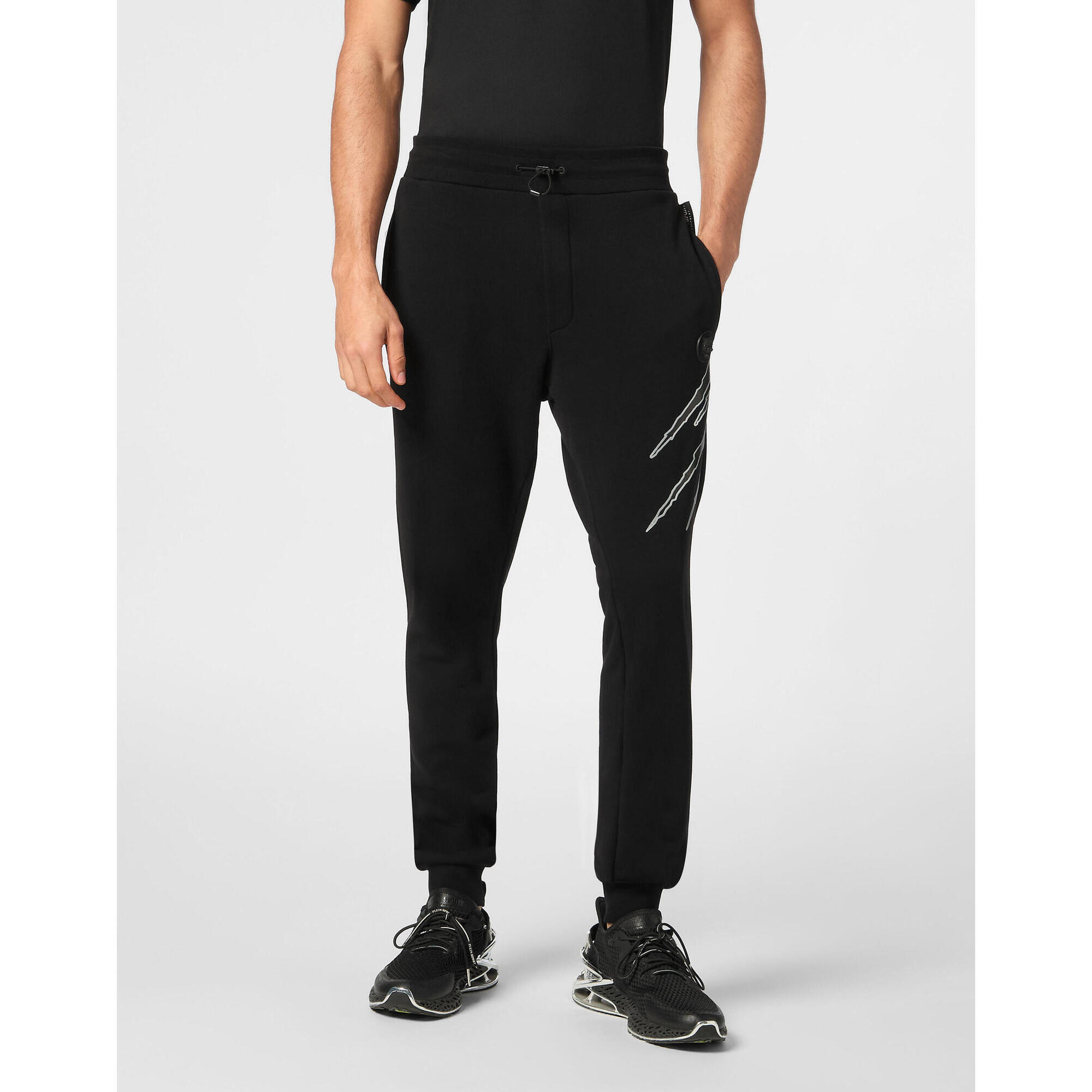 Plein Sport - Pantalon De Survêtement Scratch - Pantalons - Gris|noir - Decathlon