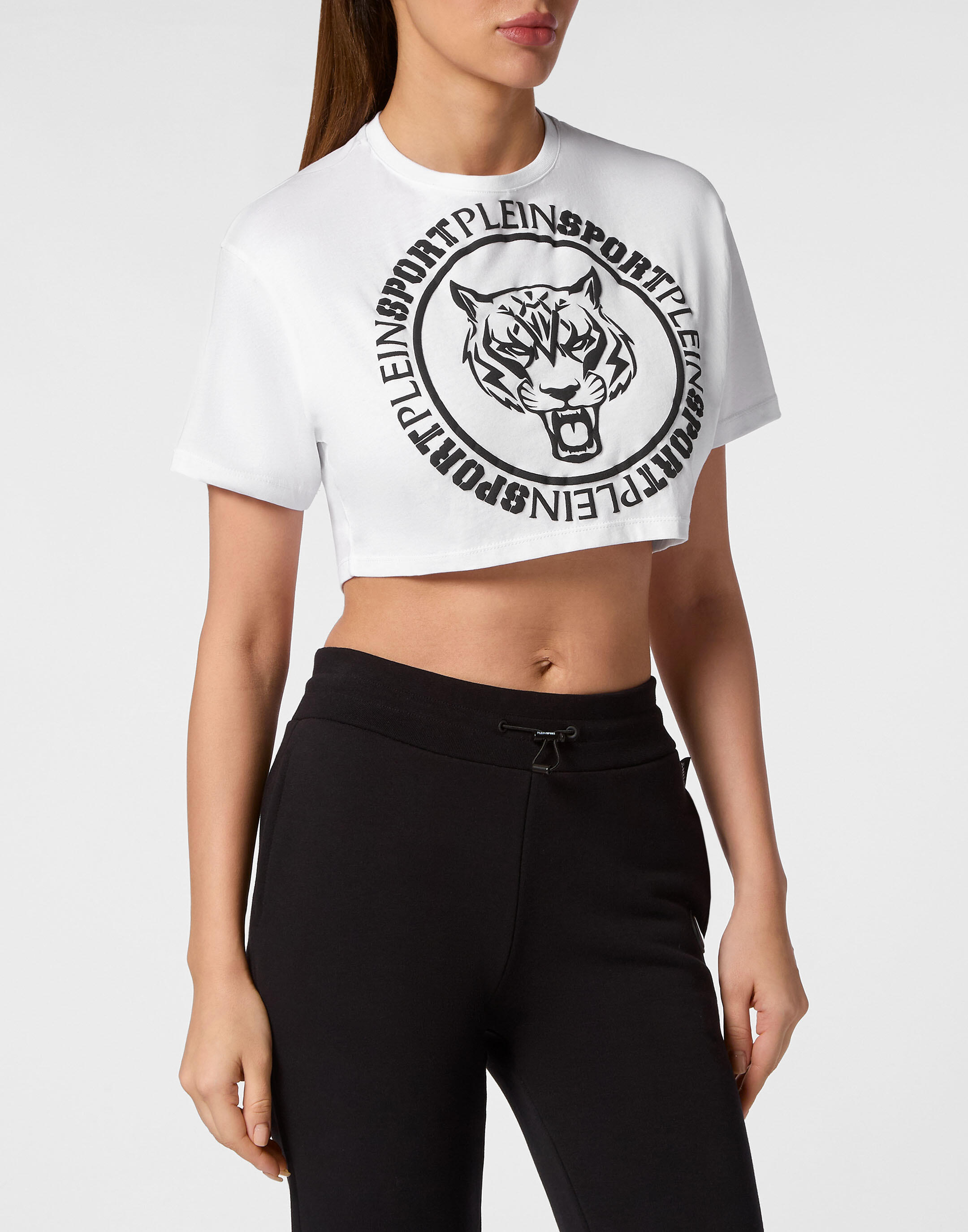 T-shirt de gola redonda women