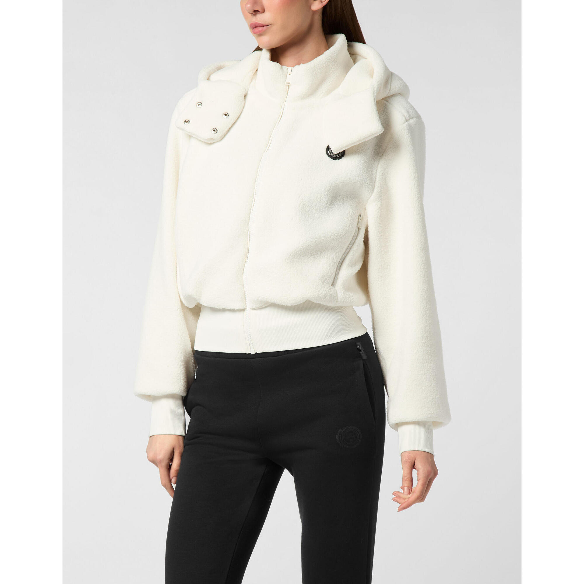 Plein Sport - Veste À Capuche - Sweat-shirt - Blanc - Decathlon