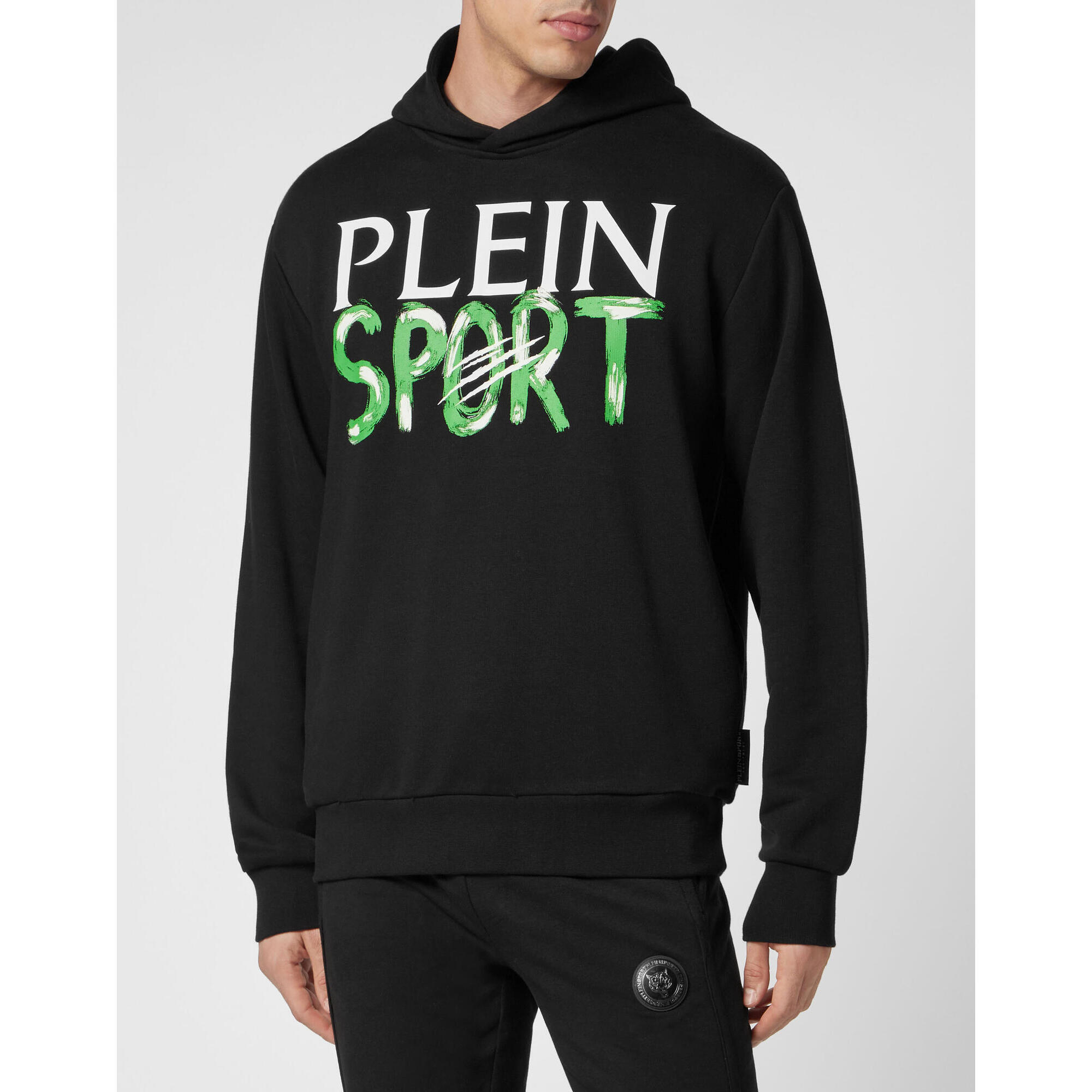 Plein Sport - Sweat À Capuche - Sweat-shirt - Noir - Decathlon