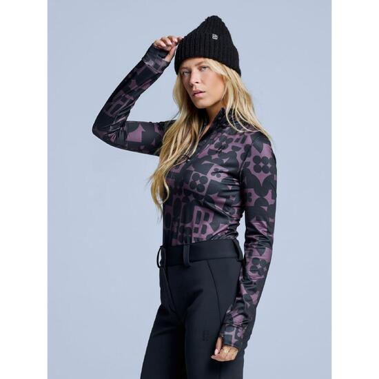 Bluza narciarska - Damska - Arty - Bordeaux