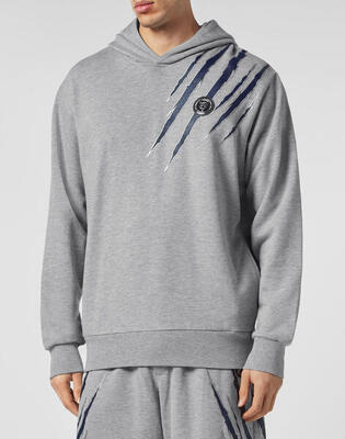 Sweatshirt met capuchon scratch