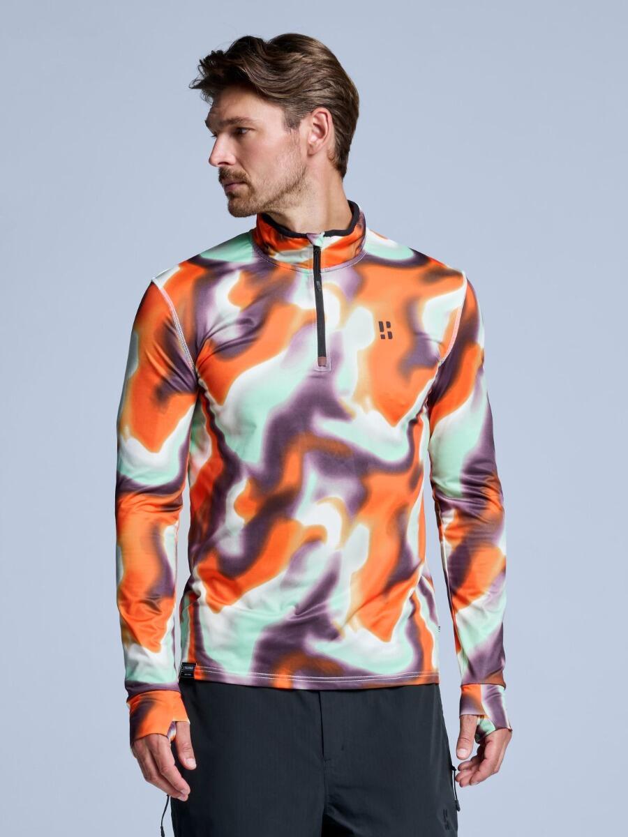 Pull de ski - Homme - Cabin Life - Orange Multi 5/6