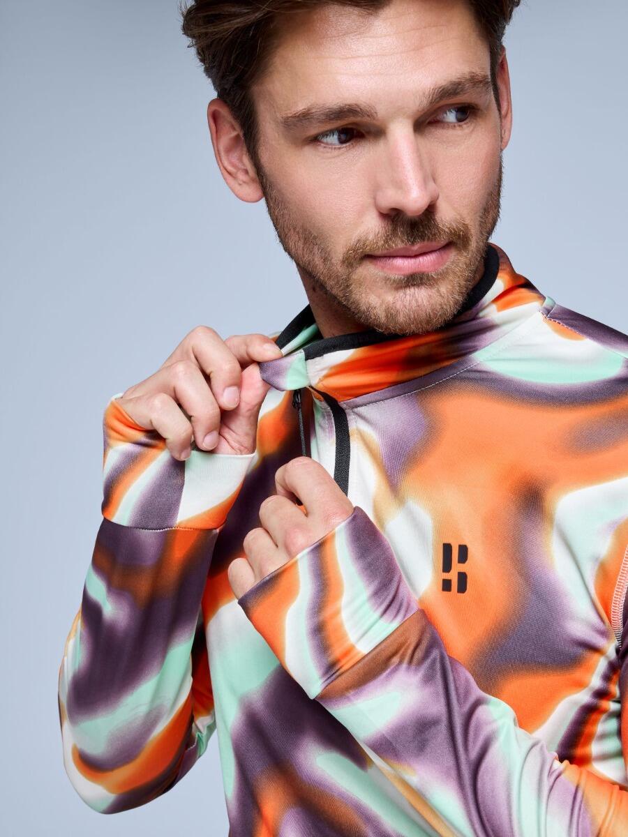 Pull de ski - Homme - Cabin Life - Orange Multi 4/6