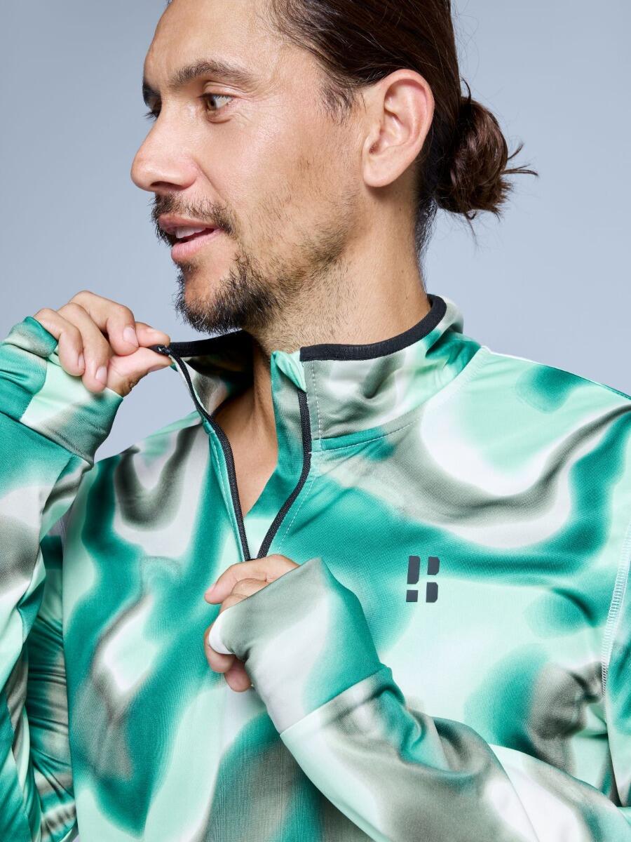 Pull de ski - Homme - Cabin Life - Vert Multi 3/6