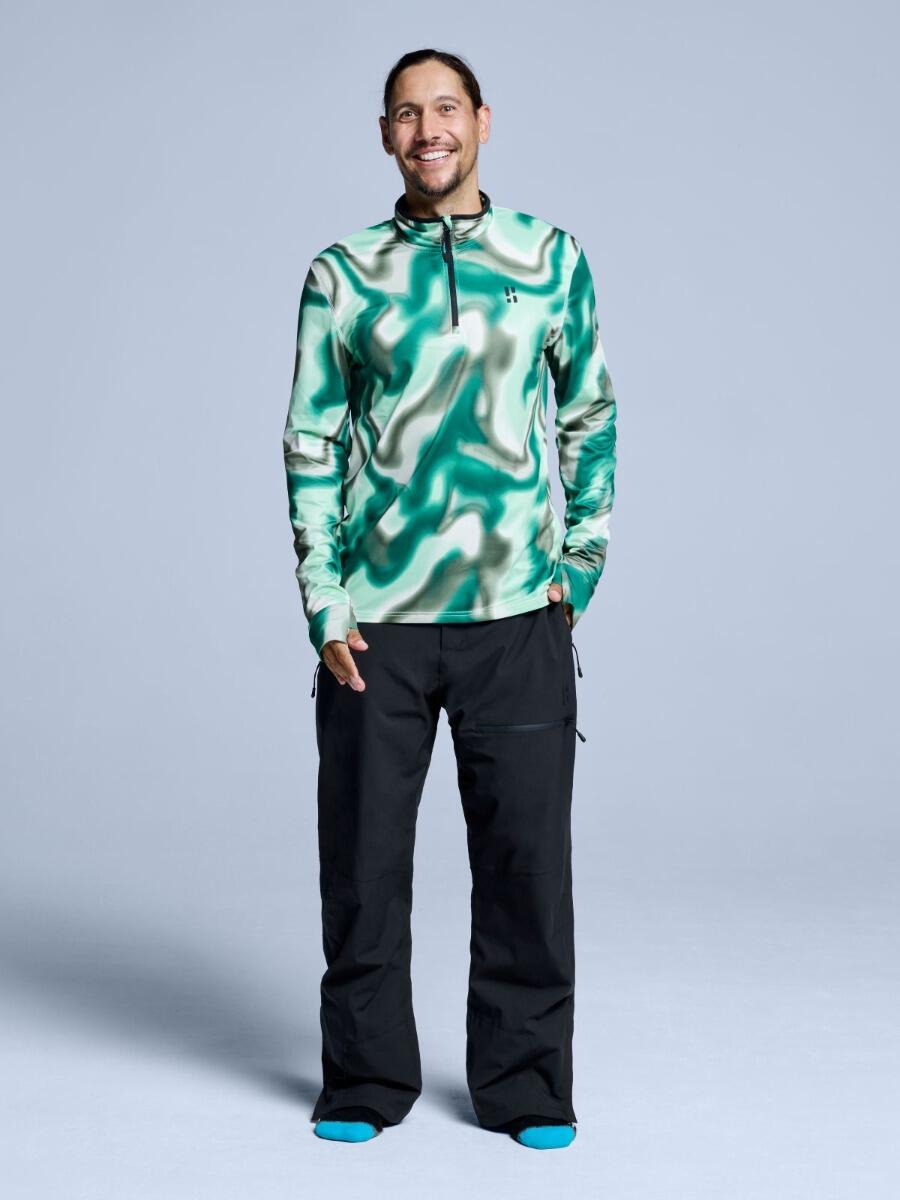 Pull de ski - Homme - Cabin Life - Vert Multi 4/6