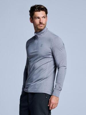 Pully - heren - four seasons lightweight 2.0 - grey melange