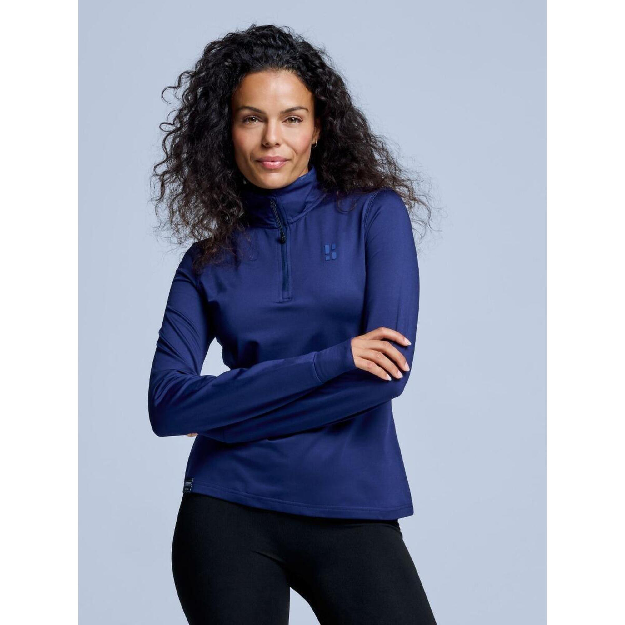Poederbaas - Pully - Femme - Four Seasons Lightweight 2.0 - Bleu Marine - Sous Veste - Bleu - Decathlon