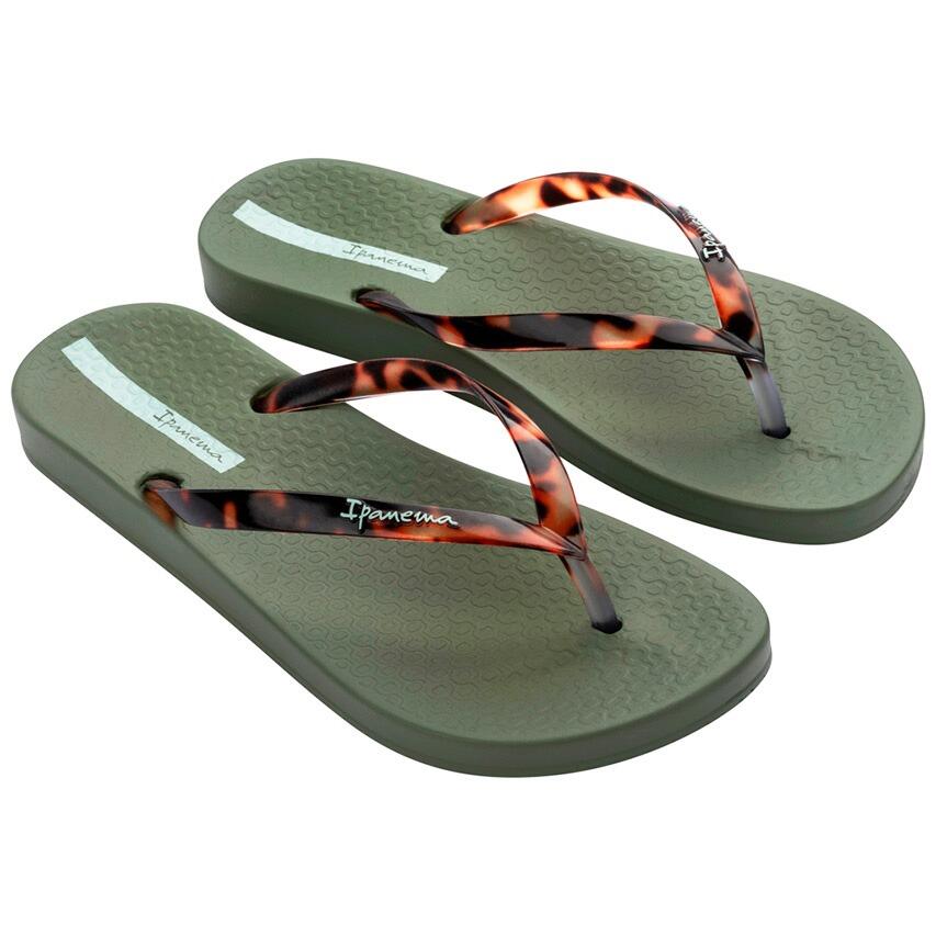 Dames Teenslippers Anatomic Connect Groen 2/2