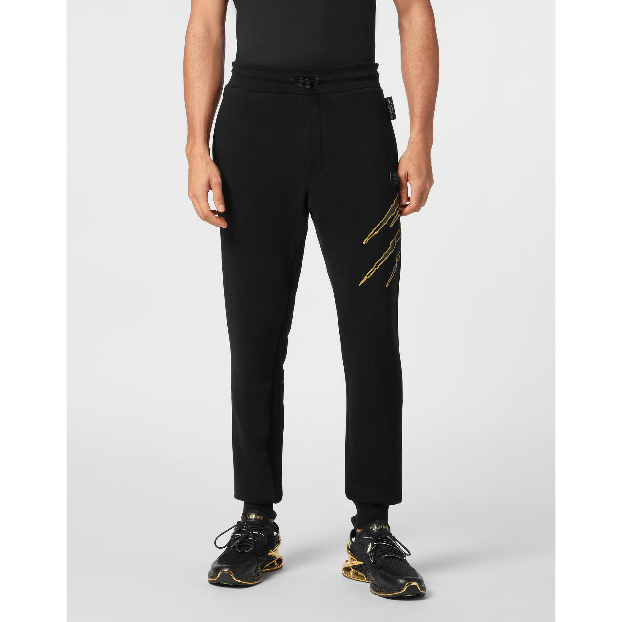 Plein Sport - Pantalon De Survêtement Scratch - Pantalons - Jaune|noir - Decathlon