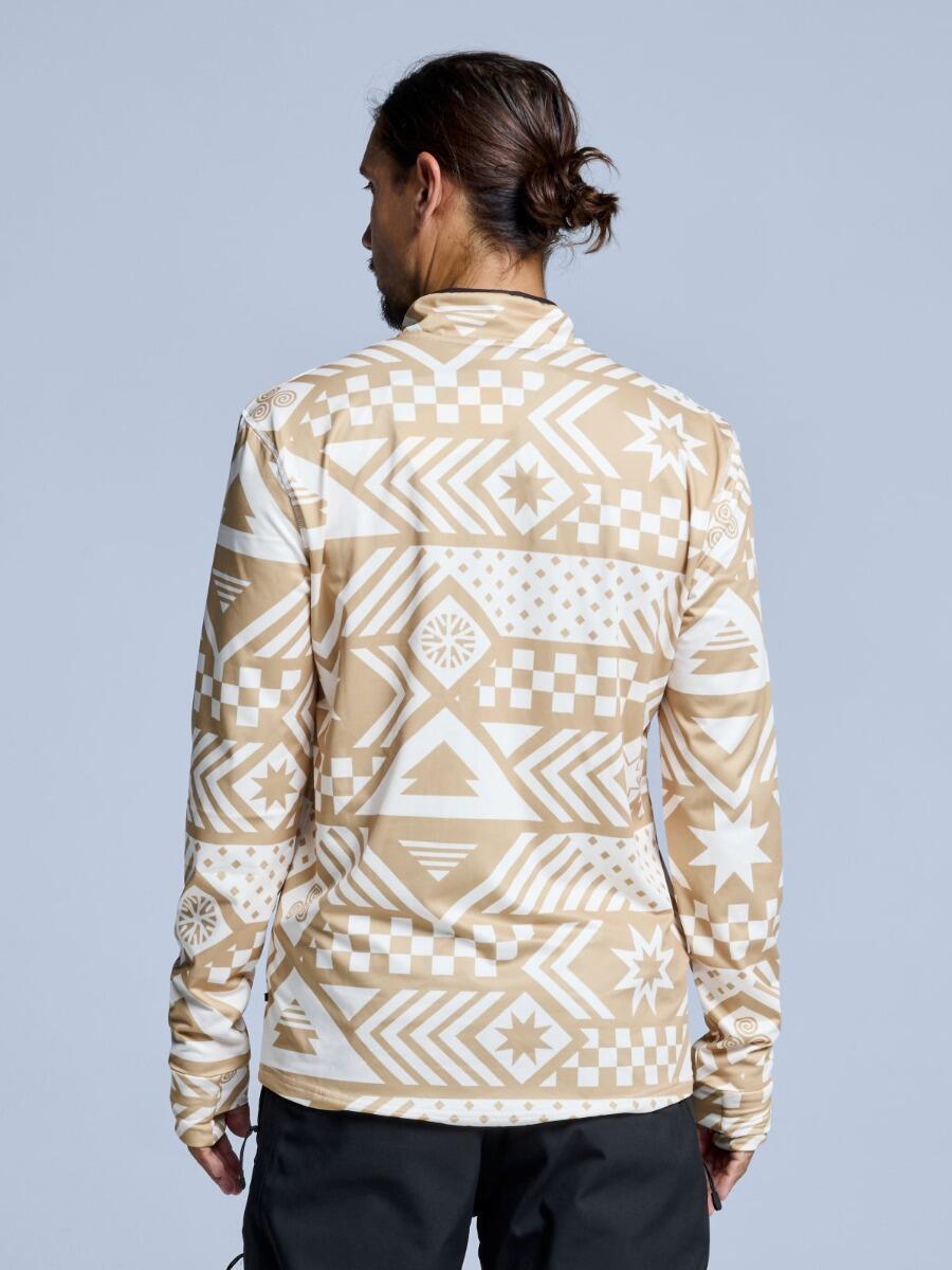 Pull de ski - Homme - Cabin Life - Blanc Multi 3/5