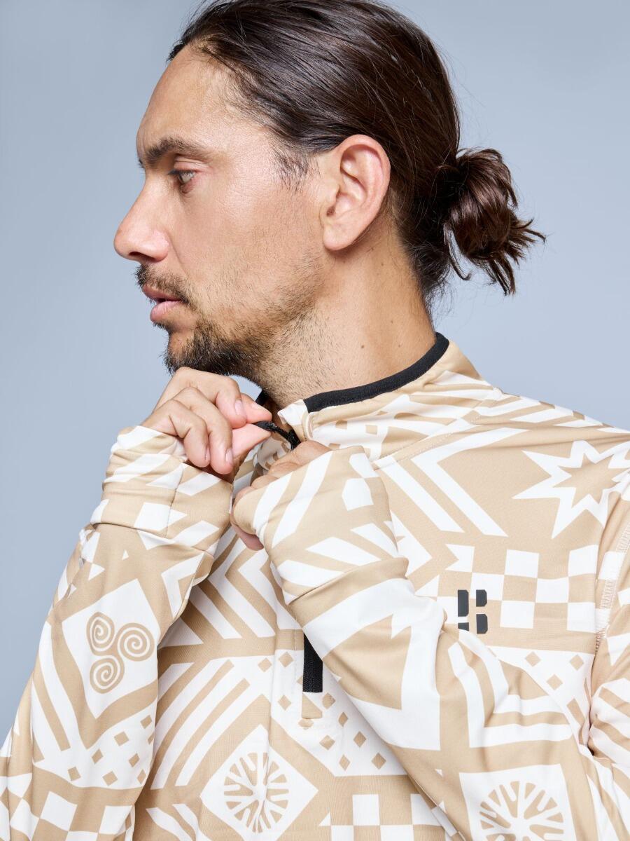 Pull de ski - Homme - Cabin Life - Blanc Multi 4/5