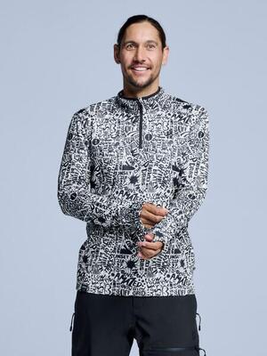 Skipullover - Herren - Cabin Life - Orange Multi