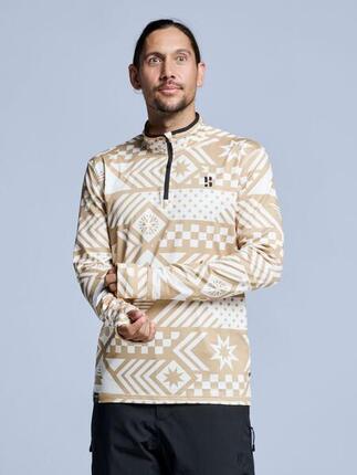 Skipullover - Herren - Cabin Life - Orange Multi