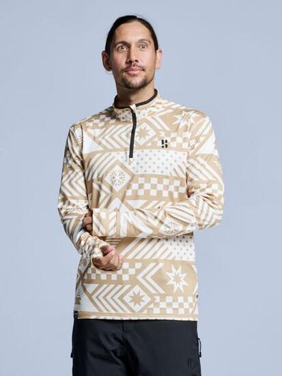 Skipullover - Herren - Cabin Life - Orange Multi