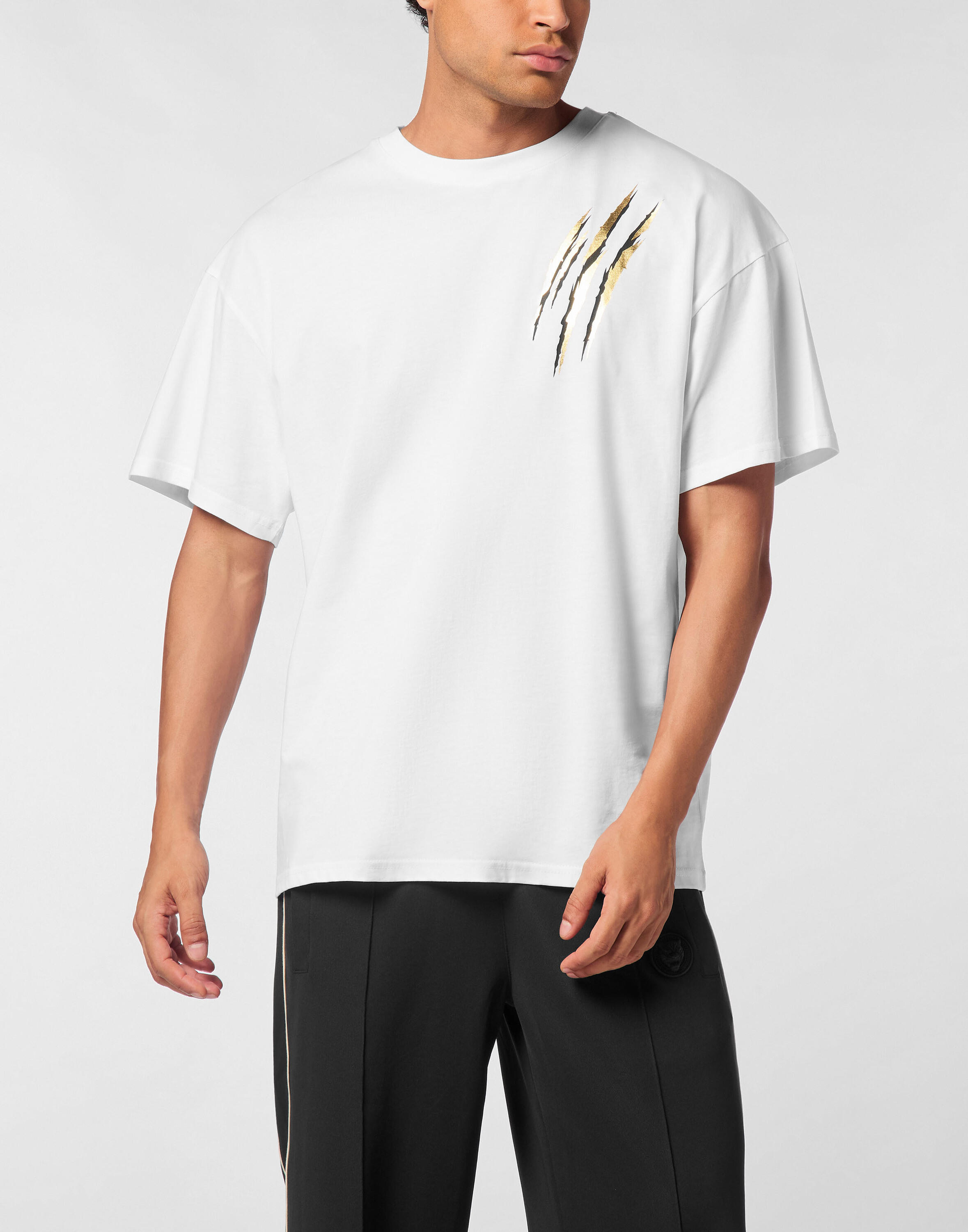 bianco / giallo oro