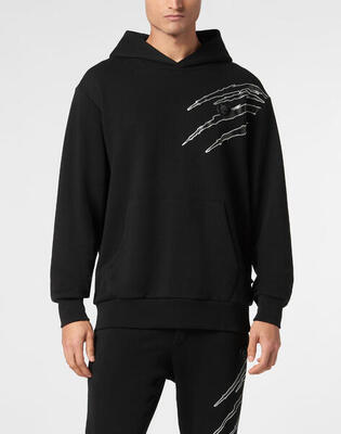 Sweatshirt met capuchon scratch