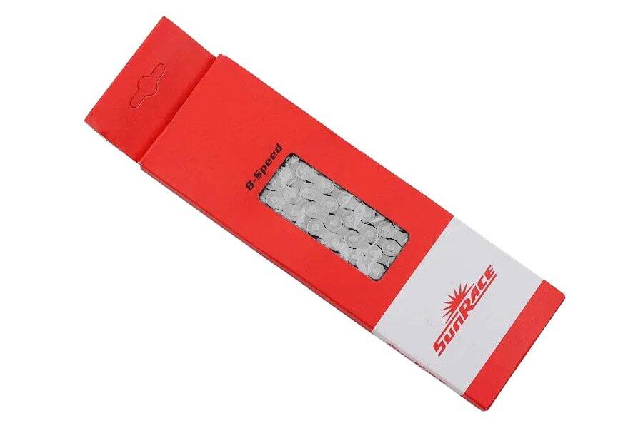 Łańcuch Rowerowy 8 Biegów Cnm84 - Srebrny