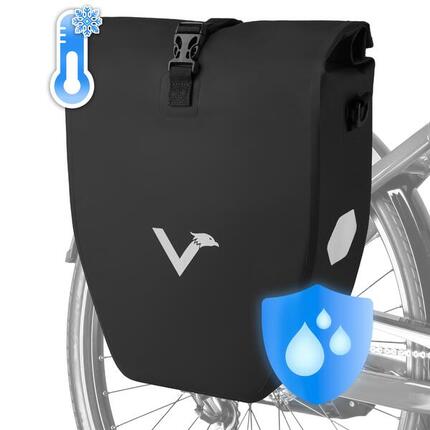 Fahrradtasche Wasserdichte Gepäckträgertasche mit Kühlungsfunktion 20L - Basic