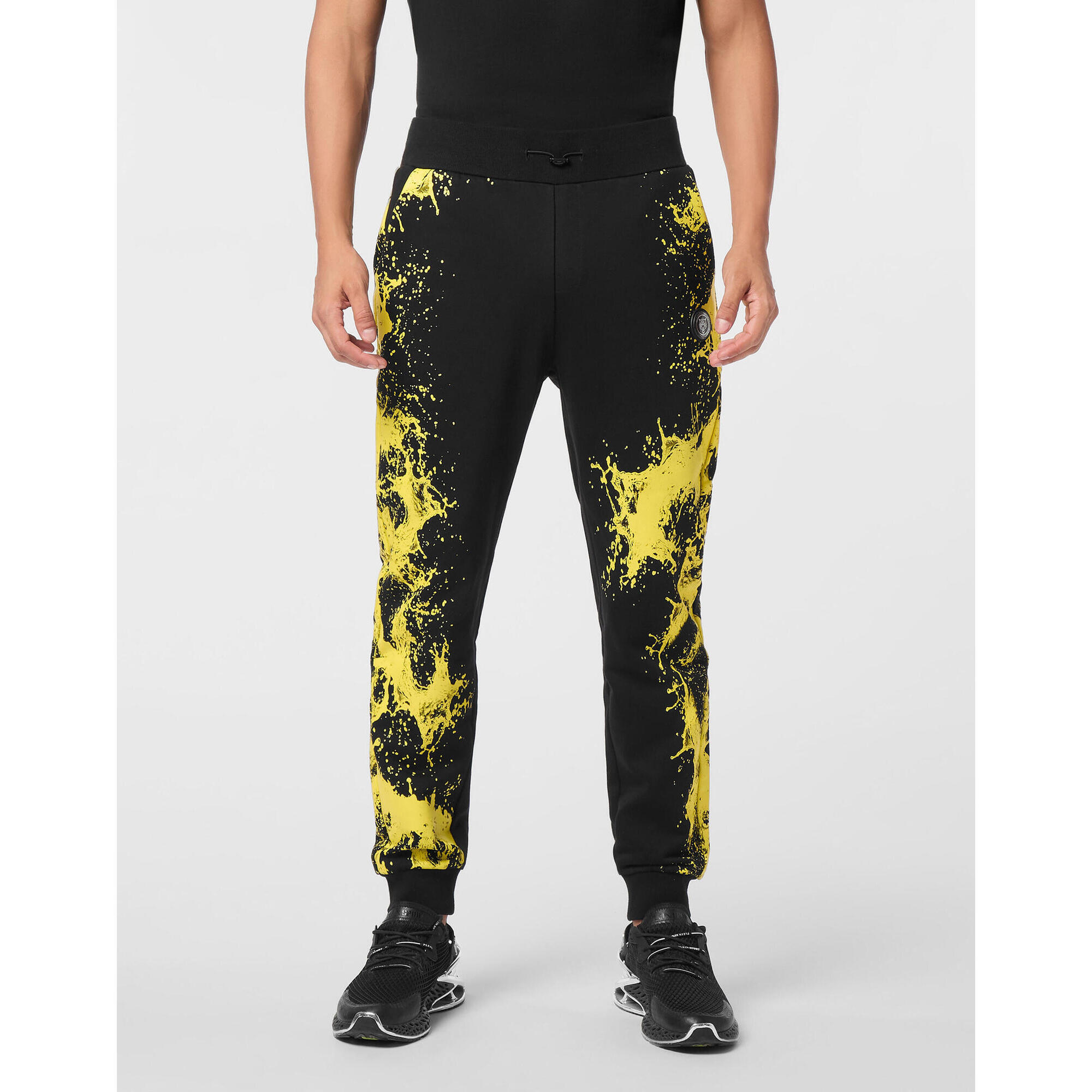 Plein Sport - Pantalon De Jogging Splash - Pantalons - Noir - Decathlon