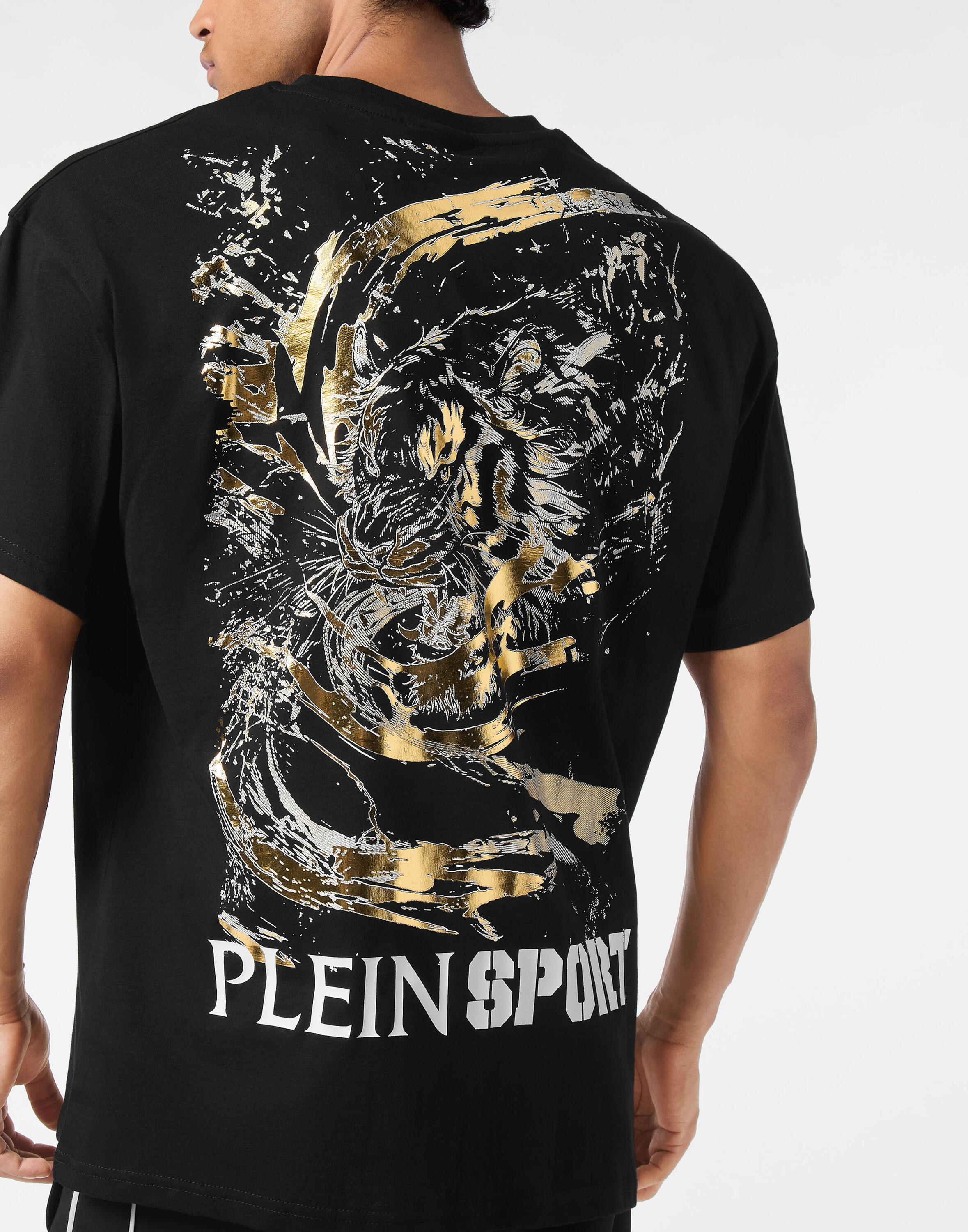 T-Shirt Com Gola Redonda Ss TIGER 5/5