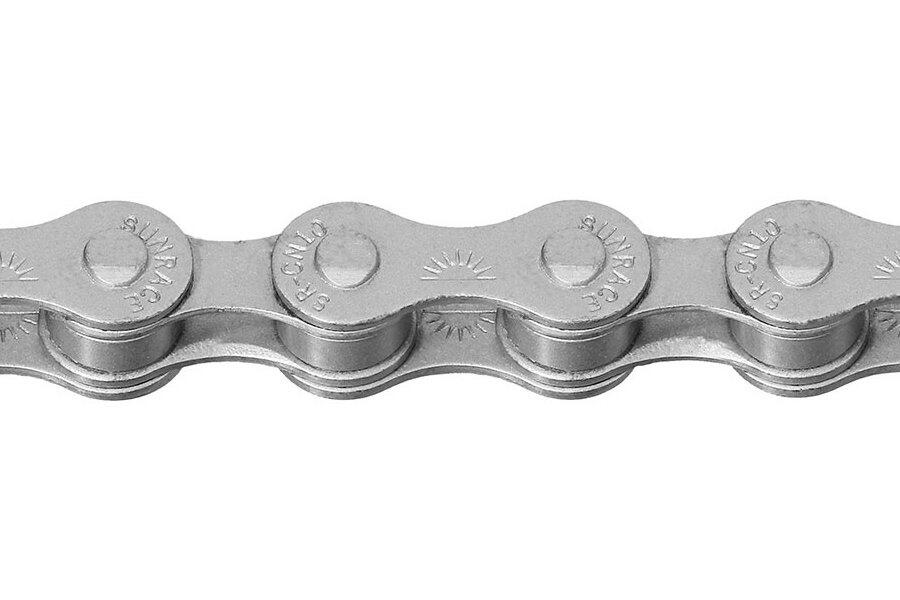 Chaîne de vélo Single Speed Cns10 1/2 X 1/8'' Dacromet - Anti-rouille 3/3