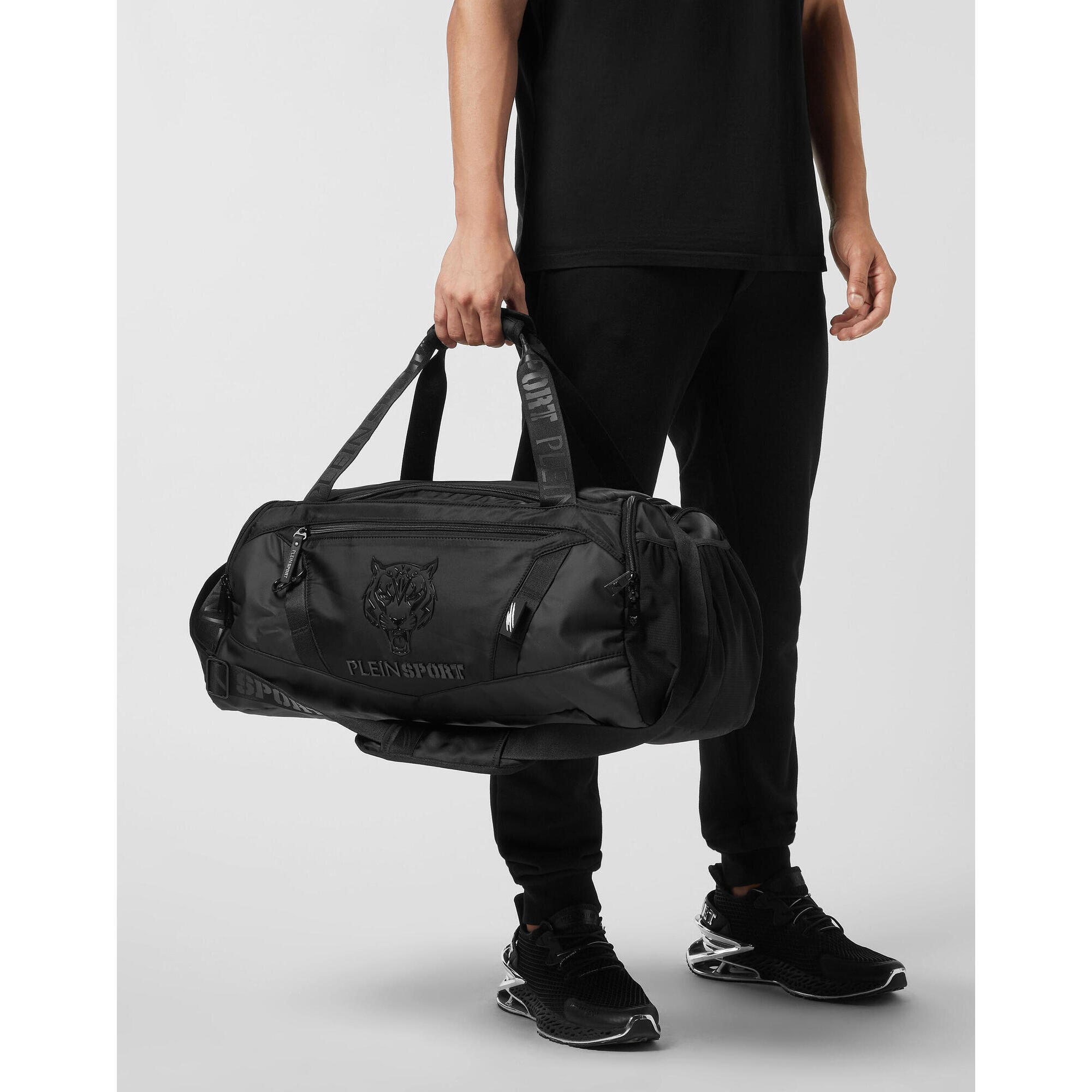 Plein Sport - Sac À Bandoulière Tiger - Tote Bag - Noir - Taille Unique - Decathlon