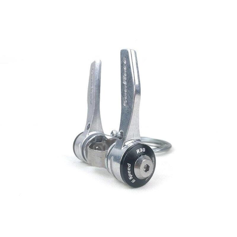 Manete downtube Sunrace SLR30 7 viteze aluminiu 28,6 mm
