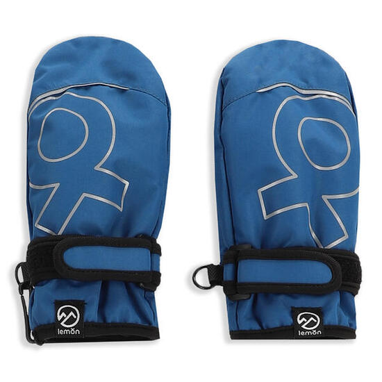 Kinder Skihandschuhe Fäustlinge ZL5 blau