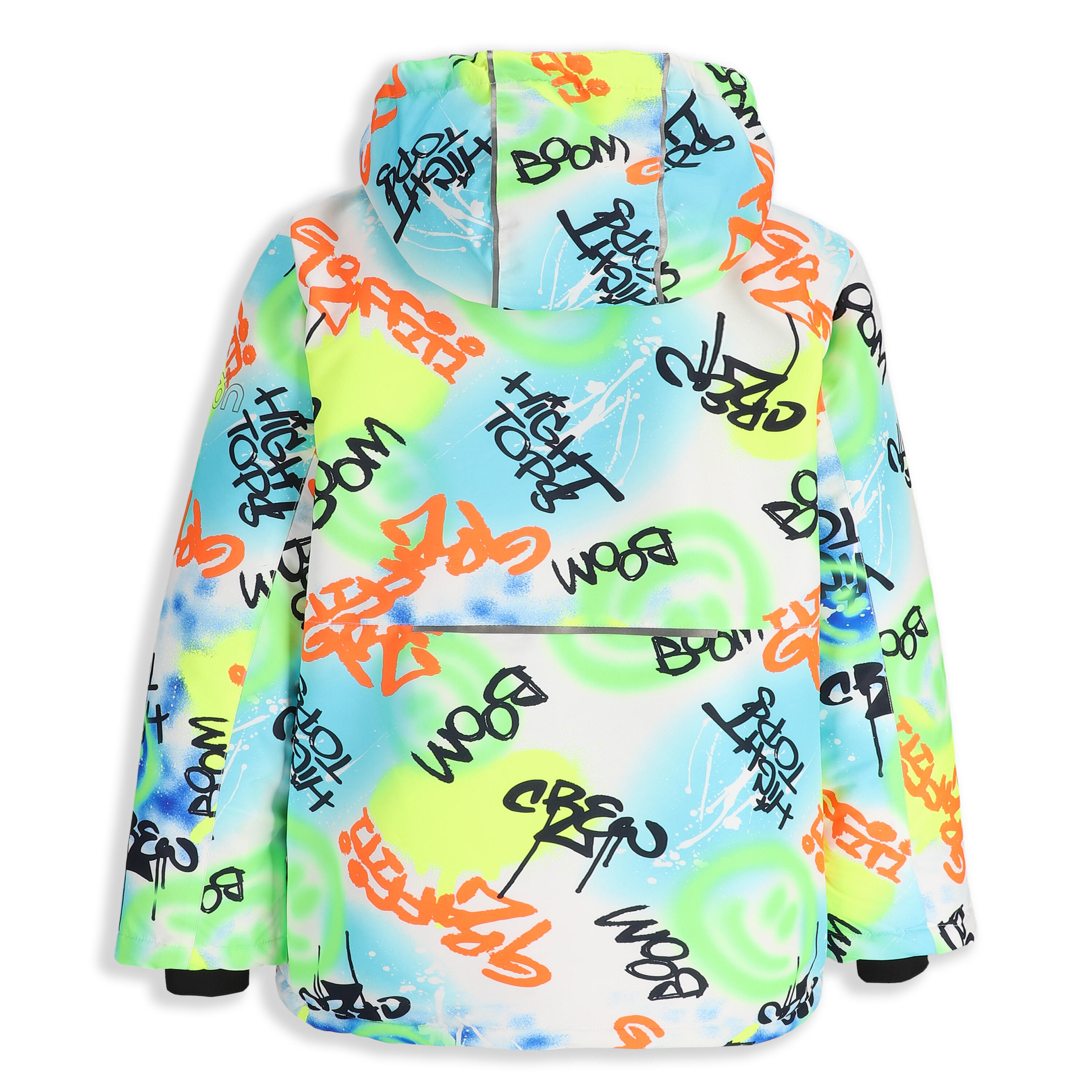 Jungen Skijacke mit Kapuze ZL5 bunt 2/7