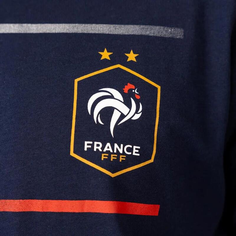 T-Shirt FFF - Kylian MBAPPE - Offizielle Kollektion Der Französischen