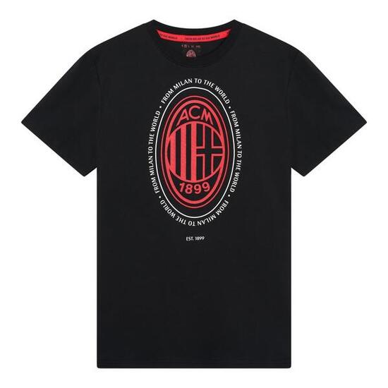 Koszulka z logo AC Milan dla dzieci