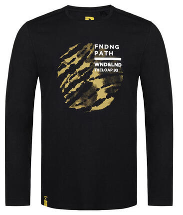 T-shirt homme Glemo Loap Aldar manches longues noir 2XL