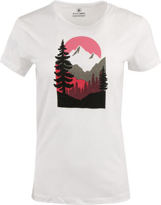 T-shirt donna Athl. DPT FLO bianca S