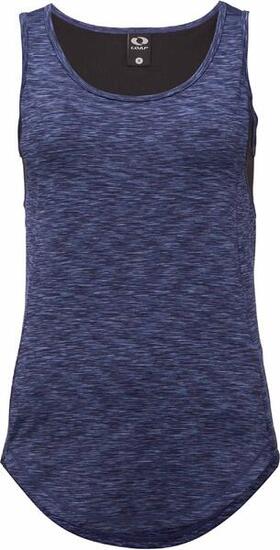 Damen Tank Top Loap Mandara Blu Blau