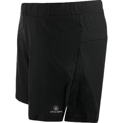 Męskie spodenki do biegania Athl DPT Virgilio czarne